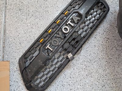 Toyota Tacoma TRD Pro Heritage Grill with Radar Sensor & Lights ($250 grill and $250 radar sensor)