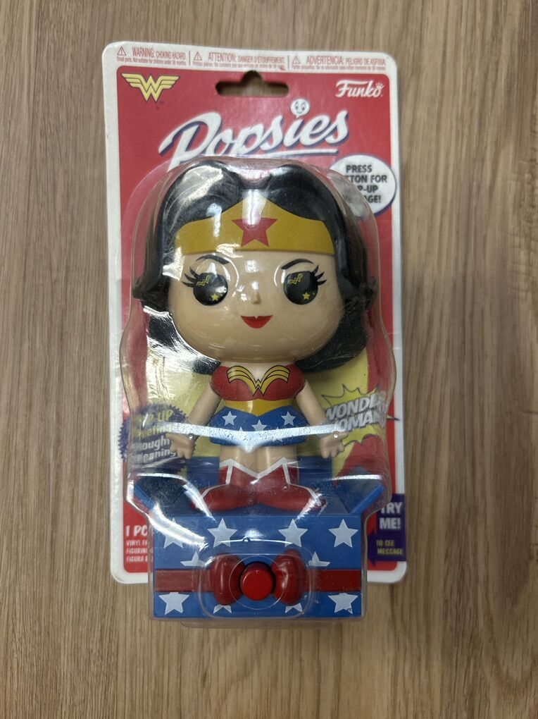 Funko Wonder Woman Popsies Collectible Figurine (New)