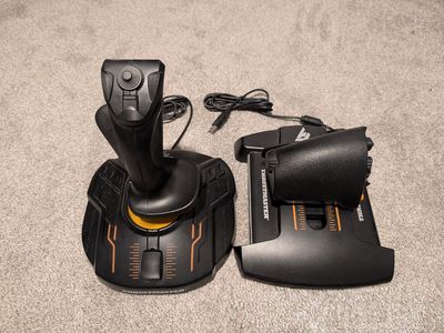 Thrustmaster T.16000M FCS HOTAS Flight Stick & TWCS Throttle Combo (PC) – Like New