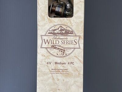 Shakespeare Wild Series Travel Spinning Combo