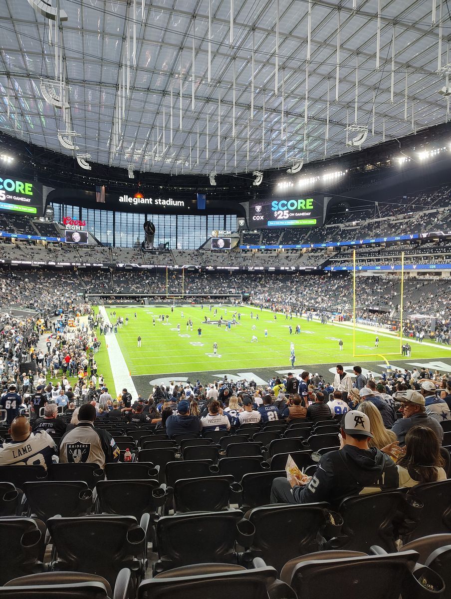 Raiders vs Broncos - Lower Bowl