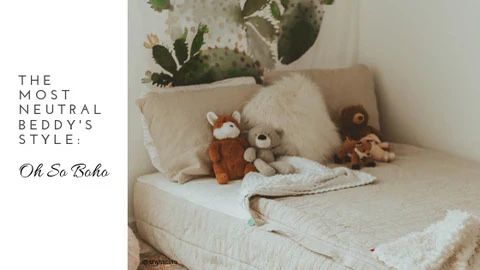 Oh So Boho Neutral Beddy's Twin