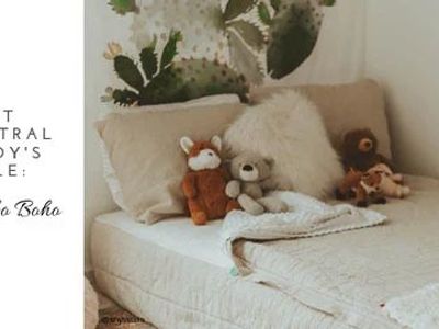 Oh So Boho Neutral Beddy's Twin