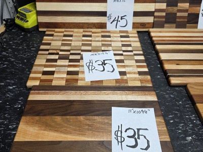 HARDWOOD CUTTING BOARDS. HAND MADE.