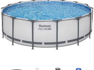 Bestway Steel Pro MAX 15'X48' Above Ground Pool - New In Box