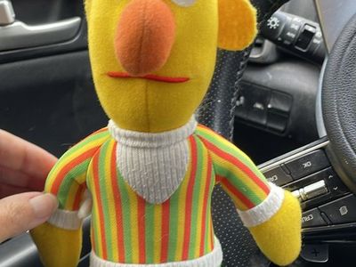 Vintage Playskool Sesame Street Bert Plush Toy 10