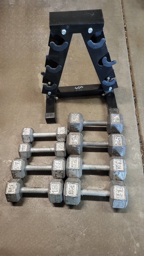 dumbbells 140 pounds