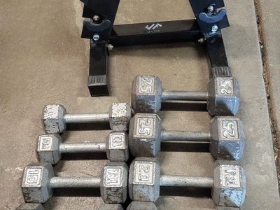 dumbbells 140 pounds