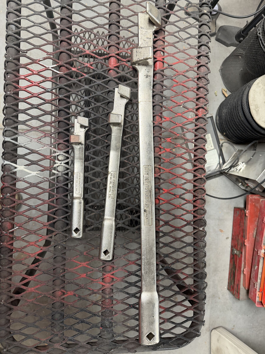 Large Wrench Extenders set