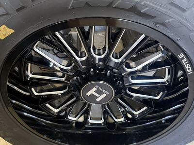 8x170 Hostile Fury 22x10 35x12.50r22 Nitto ridge grappler