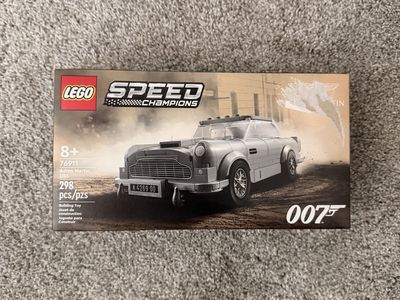 LEGO Speed Champions 007 Aston Martin DBS (76911) Building Toy - 298 Pieces, Ages 8+