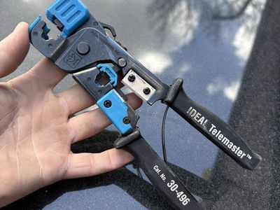 IDEAL Telemaster 30-496 Modular Plug Crimper