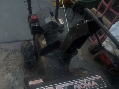 Noma Snowthrower 5HP 24" Path 6-Speed Self-Propelled Snow Blower,
