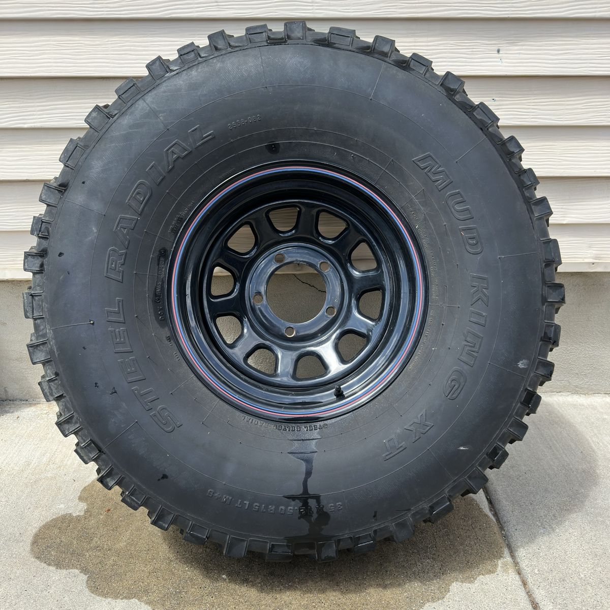 35” tire and rim for sale