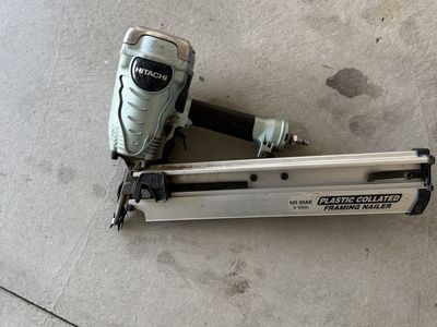 Hitachi framing nail gun