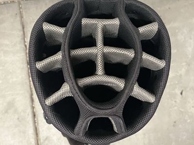 OGIO Golf Cart Bag Black 15-Way Divider Top with Strap
