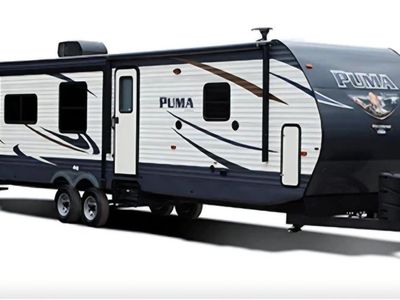 Puma 30RLIS Travel Trailer Bumper Pull - Queen Bed, Sofa, Dinette, Shower