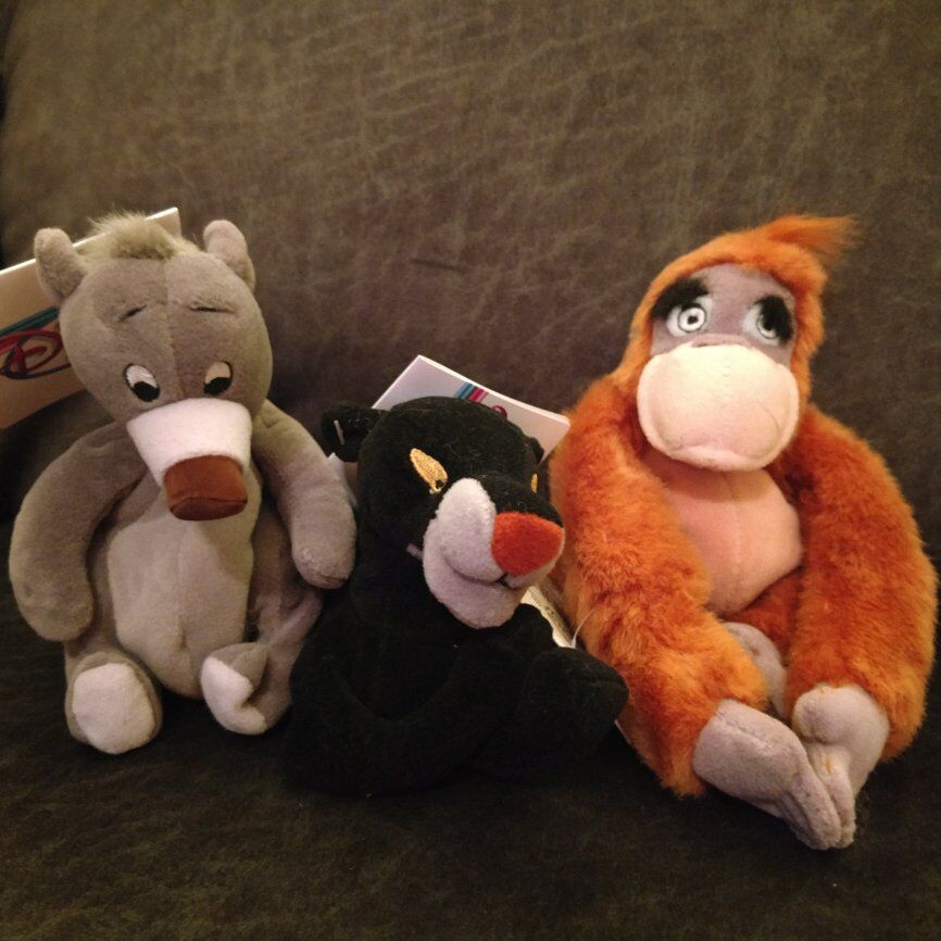 Disney Beanie Dolls " The Jungle Book "