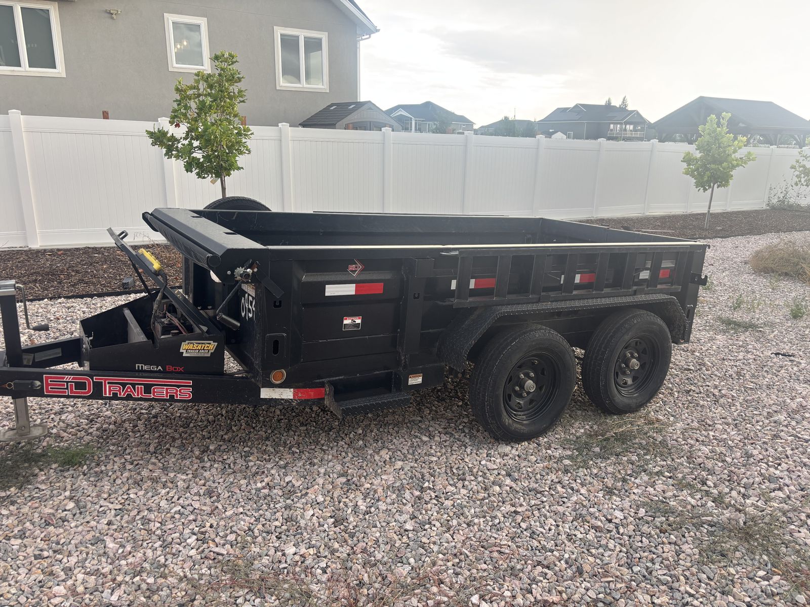 5x10 dump trailer rental