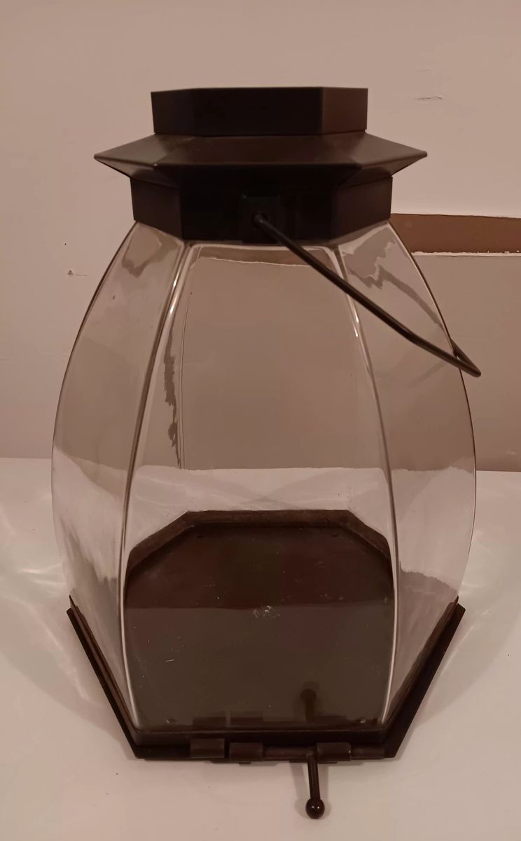 Antique Metal Plant Container