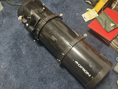 Orion 8 inch F3.9 astrograph telescope.
