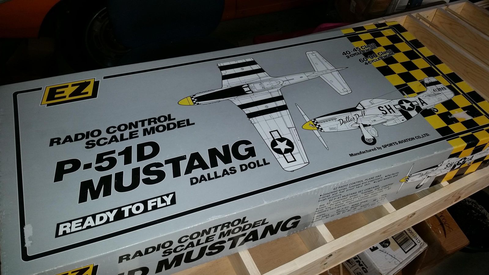 Vintage EZ P-51
