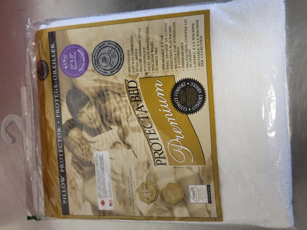 Pillow Protective Cover ~ King Size