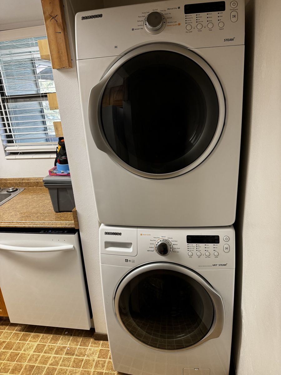 Samsung washer and dryer