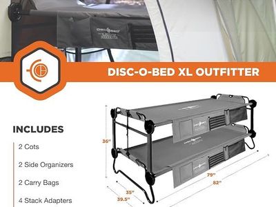 Disc-O-Bed Extra Large Outfitter – Special Edition Cot