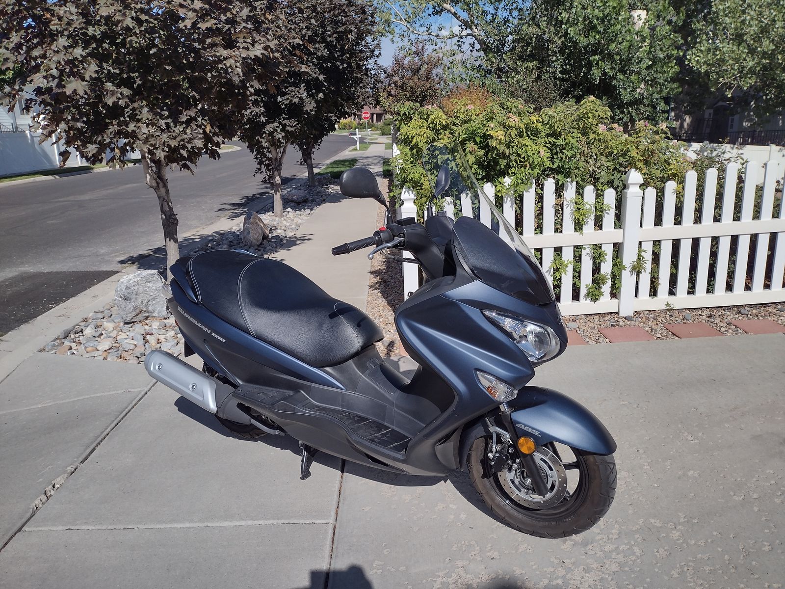 2022 Suzuki Burgman 200 - 623 miles