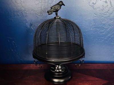 Gothic Raven Cake Stand