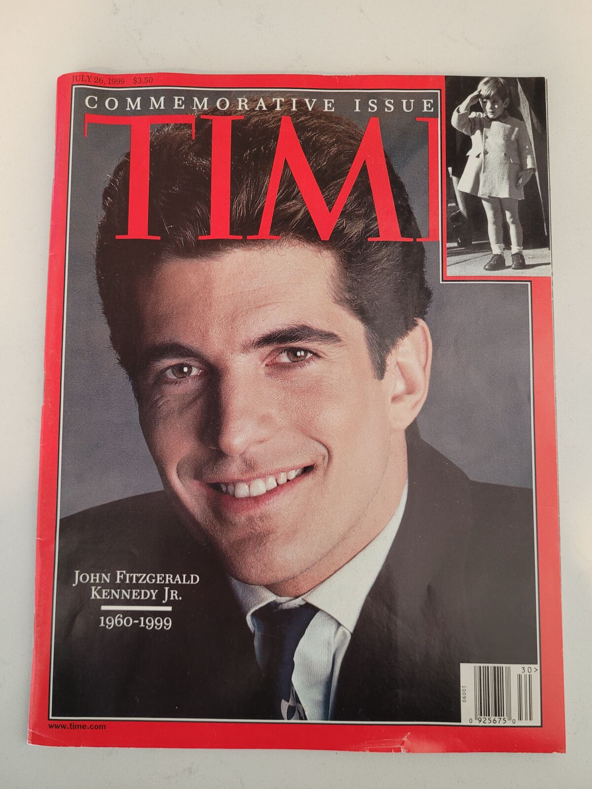 John F Kennedy Jr. Time commemorative Issue