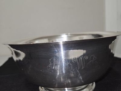 F.B. Rogers Silver Co. Paul Revere Reproduction Bowl Silver Plated