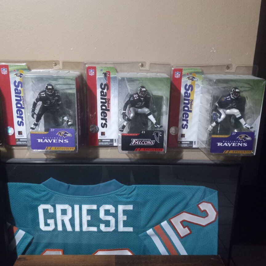 deion sanders figurines