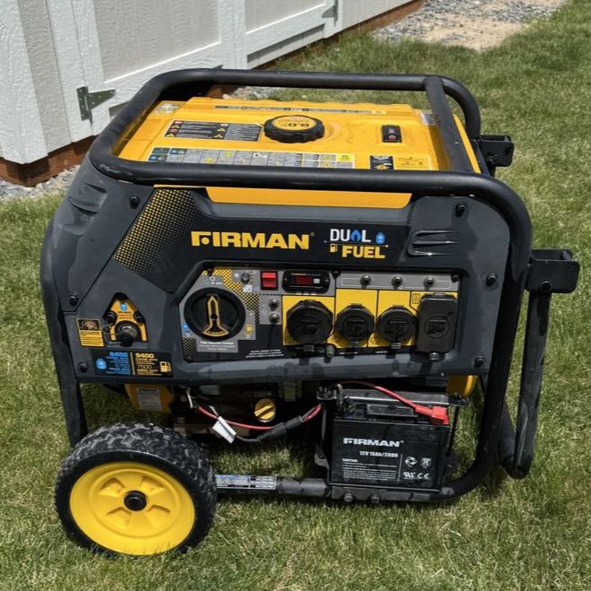 Firman Dual Fuel Generator