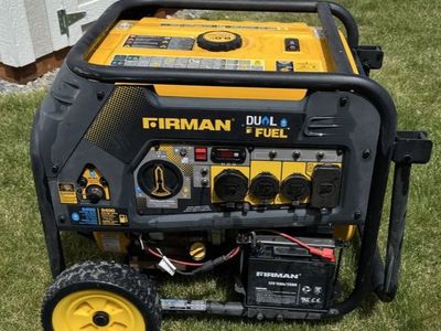 Firman Dual Fuel Generator