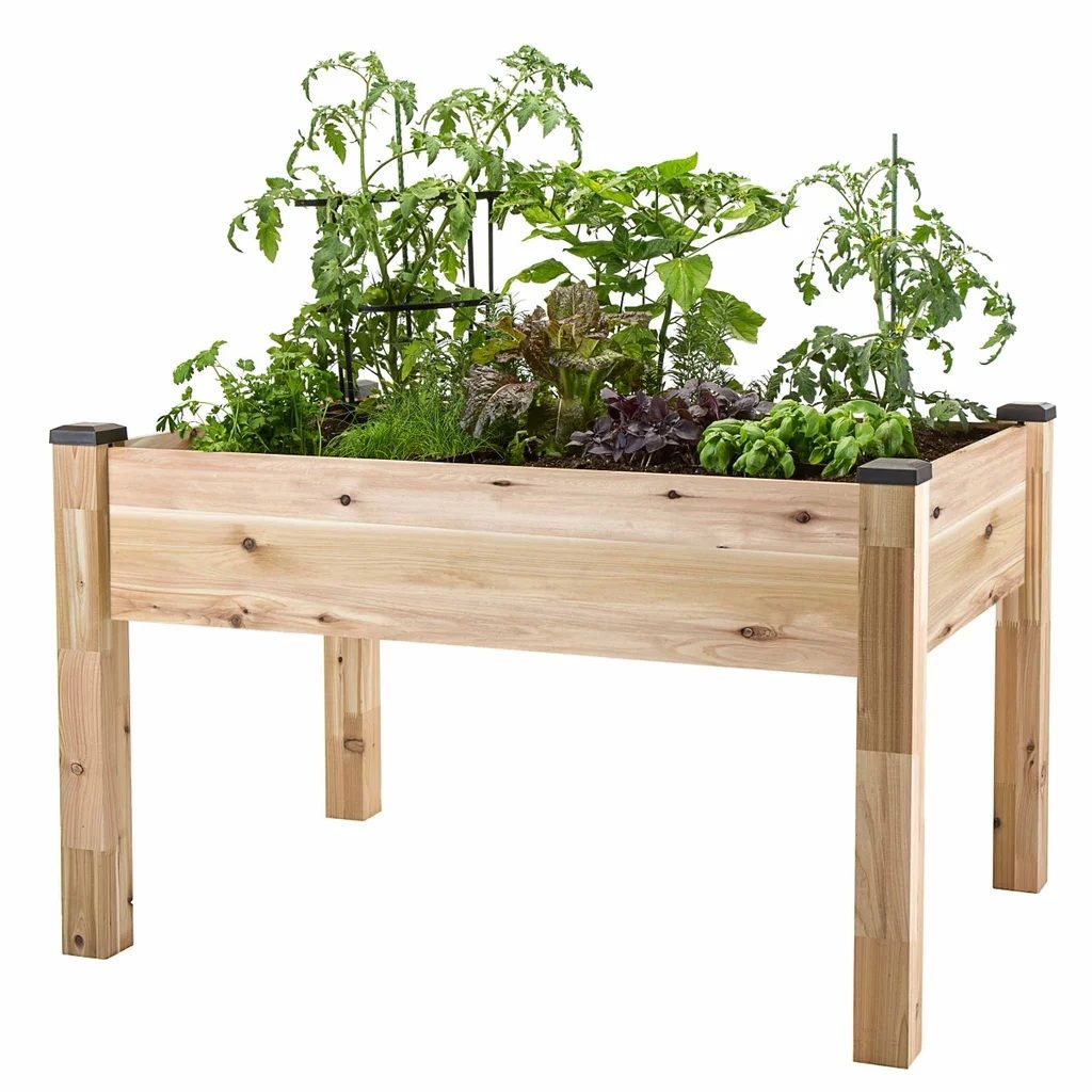 CedarCraft Elevated Cedar Planter 34" x 49" x 30" 1649864 #106341