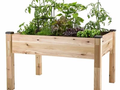 CedarCraft Elevated Cedar Planter 34" x 49" x 30" 1649864 #106341