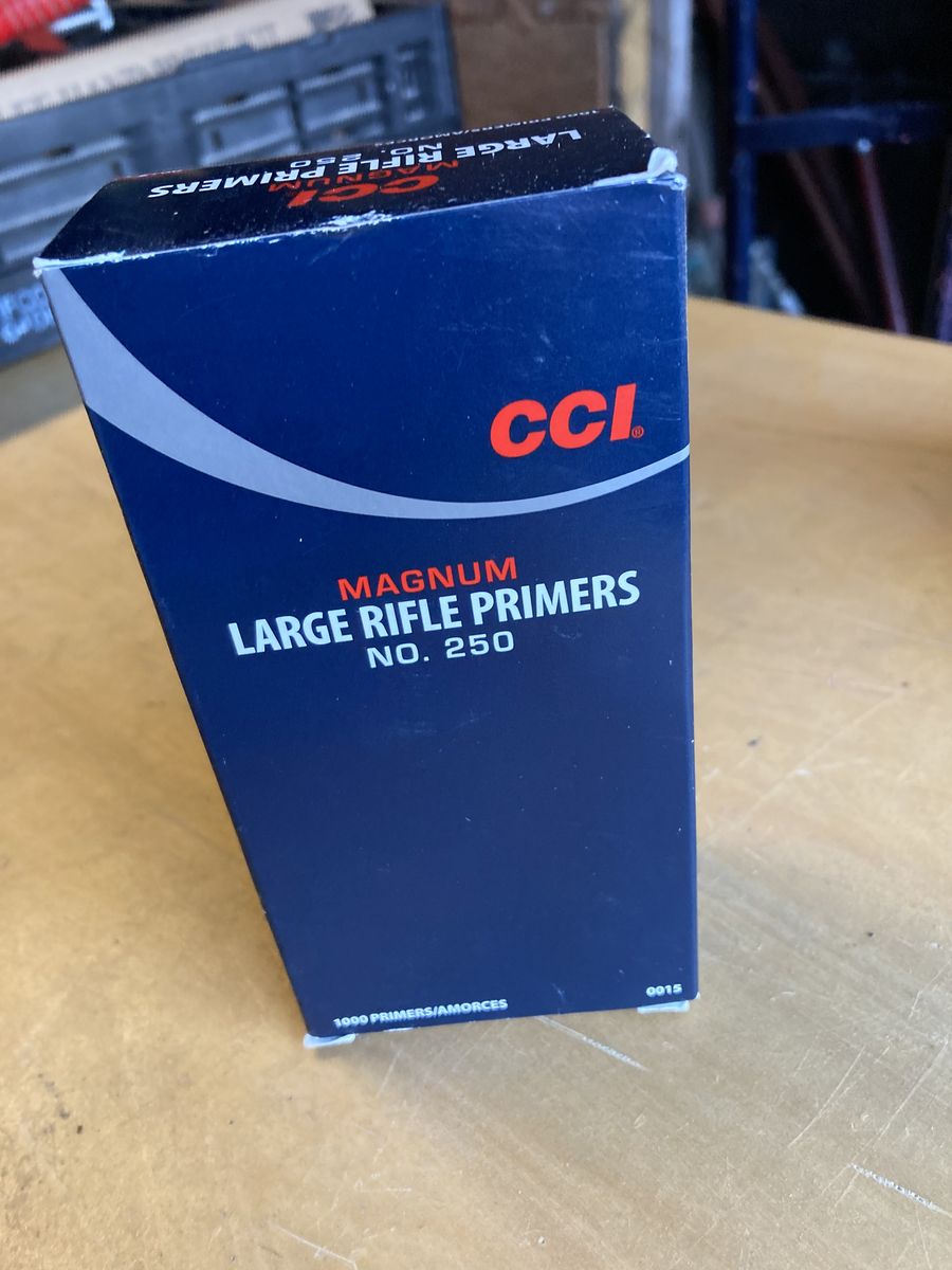 CCI large rifle magnum primers