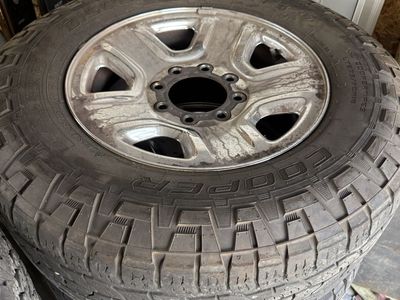 Cooper Discoverer AT3 LT Tires with Wheels