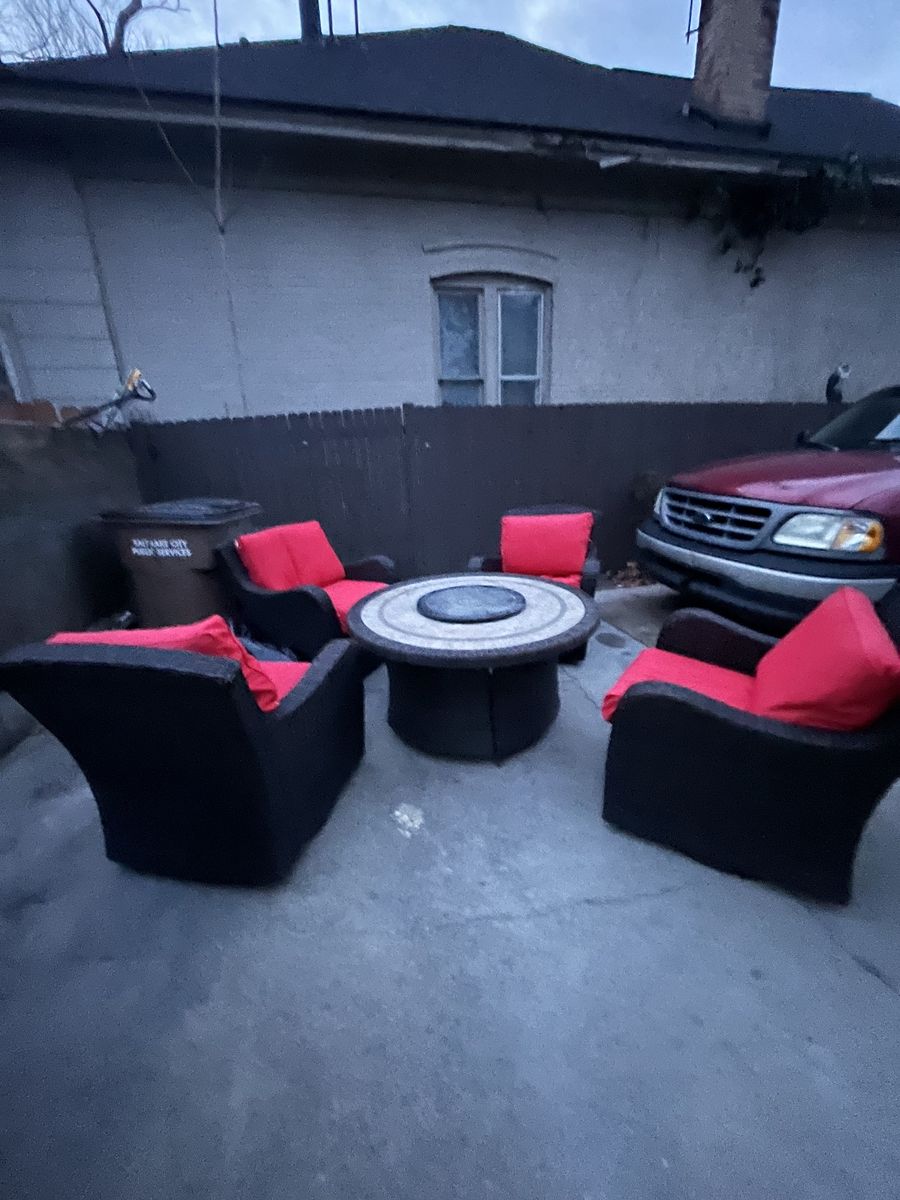 Fireplace Backyard/patio Set