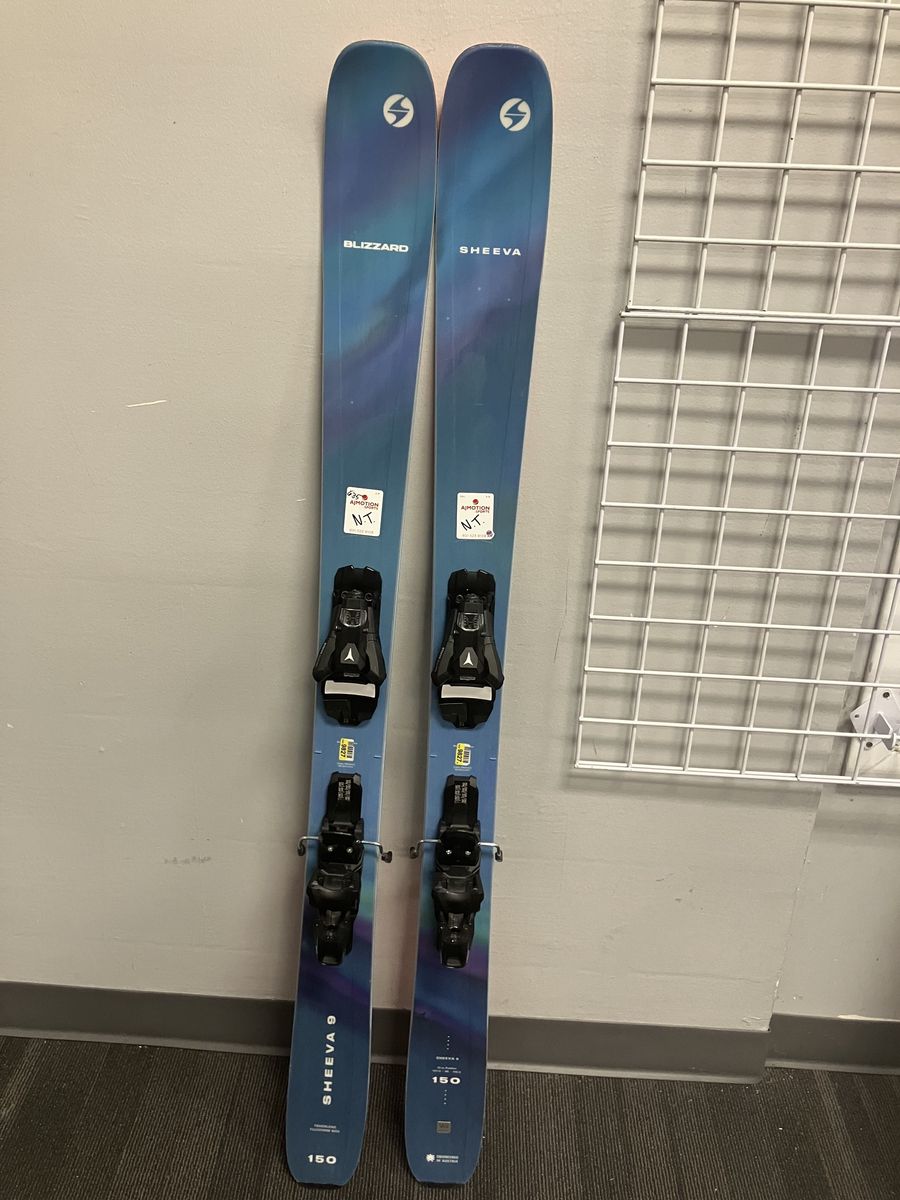 Blizzard Sheeva 9 150cm Skis w/ Atomic Strive 11 Demo Bindings Lightly Used 2026
