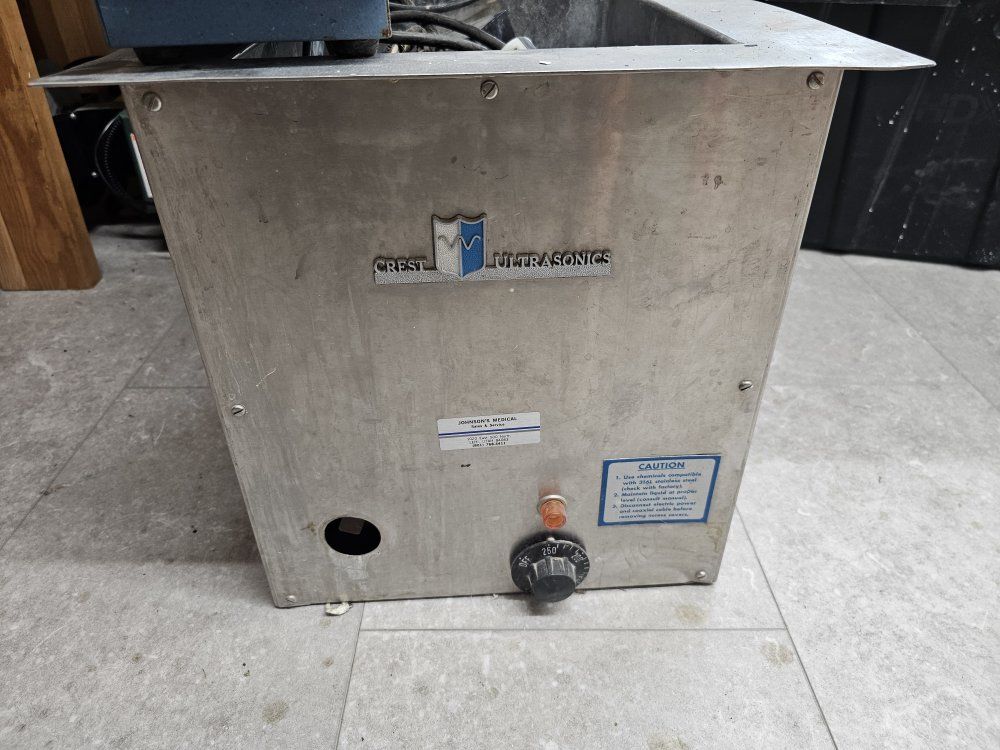 Crest Ultrasonics H-411-101-H Ultrasonic Cleaner 120V Industrial Cleaning Unit