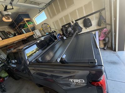 SyneticUSA Auto Retractable Hard Tonneau Cover for Gen4 Toyota Tacoma