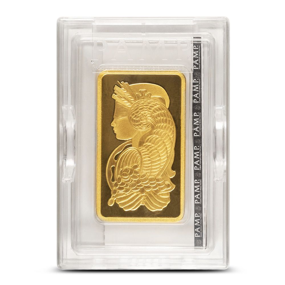 PAMP Suisse 5 Ounce Gold Bar