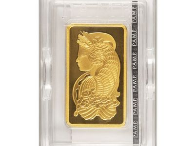PAMP Suisse 5 Ounce Gold Bar