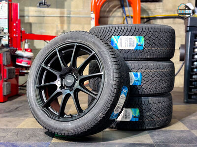 Winter | 235 45 18 Nokian Hakkapeliitta | Tesla Model 3 | 18" Wheel Package | Snow Tires | 235/45r18 | Hyundai | Sti | Toyota