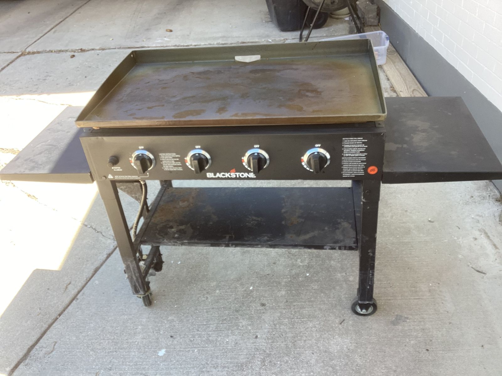 Blackstone 36 x 22“ real minimal use going cheap