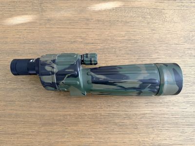 Camo Zoom Spotting Scope with 50mm/60mm/66mm Magnification Options