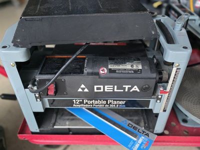 Delta 12" Portable Planer Model 22-540 Woodworking Power Tool